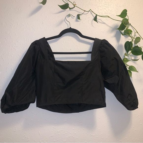 Mavi Cropped Corset Style Top - Picture 2 of 6